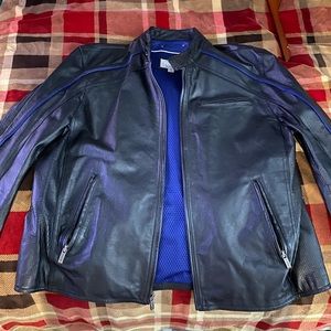 WILSONS LEATHER M. JULIAN BIKER CAFE LEATHER JACKET MENS SIZE XL 🔥FLASH SALE!🔥